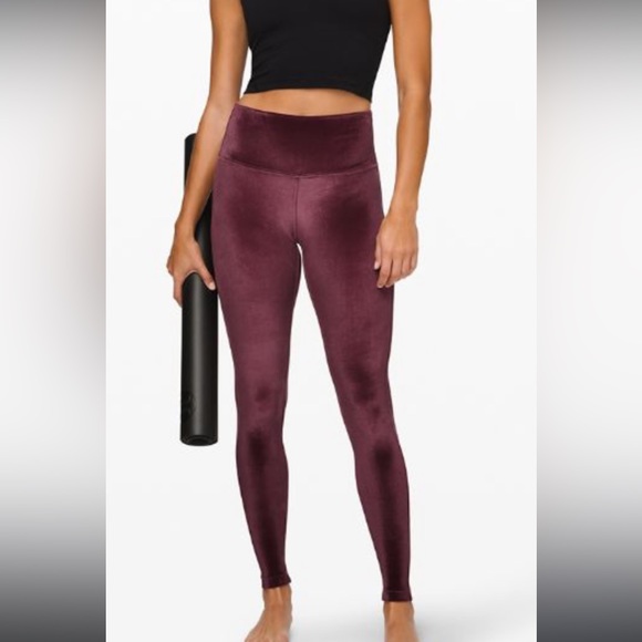 Lululemon Velvet stretch leggings - Picture 1 of 8